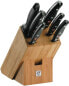 ZWILLING Professional S Knife Block, 7-Piece Bamboo Block, Knife and Scissors Made of Special Stainless Steel / Plastic Handle