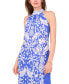 ფოტო #3 პროდუქტის Women's Printed Halter-Neck Maxi Dress