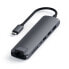 Satechi Aluminum USB-C Slim Multi-Port 7 in 1 Adapter"Space Grau USB-C 7 in 1