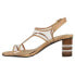 Фото #3 товара VANELi Locket Womens Brown Casual Sandals 308006