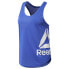 ფოტო #1 პროდუქტის REEBOK Workout Ready Mesh Graphic sleeveless T-shirt