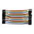 Фото #2 товара Электрические соединительные кабели justPi женские-женские 10 см - 40 шт.