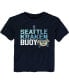 Фото #1 товара Toddler Deep Sea Blue Seattle Kraken Mascot Head T-shirt