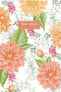 Фото #1 товара Блокнот декоративный Fresh Kwiaty 143x210/64K квадратные