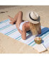 Фото #3 товара Полотенце пляжное с пескозащитой Arkwright Home - варианты узоров - увеличенный размер 35x75 дюймов