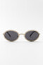 Oval diamanté sunglasses