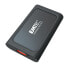 EMTEC X210 Elite - 1000 GB - USB Type-C - 3.2 Gen 2 (3.1 Gen 2) - 500 MB/s - 10 Gbit/s - Black