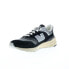 Фото #7 товара New Balance 997R U997RHC Mens Black Suede Lace Up Lifestyle Sneakers Shoes