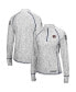 ფოტო #2 პროდუქტის Women's White Auburn Tigers OHT Military-Inspired Appreciation Officer Arctic Camo 1/4-Zip Jacket