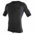 Фото #1 товара Рашгард универсальный O'Neill Wetsuits Premium Skins Short Sleeve - черный, графика