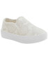 Фото #2 товара Toddler Snake Skin Print Sneakers 10