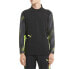 Фото #1 товара Puma Individualcup Training Moc Neck Long Sleeve Quarter Zip Pullover Mens Size