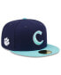 Фото #1 товара Men's Navy, Light Blue Clemson Tigers 59FIFTY Fitted Hat