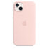 Фото #4 товара Apple iPhone 14 Plus Silicone Case with MagSafe - Chalk Pink - Cover - Apple - iPhone 14 Plus - 17 cm (6.7") - Pink