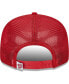 Фото #5 товара Men's Red Washington Nationals Team Color Trucker 9FIFTY Snapback Hat