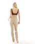 Фото #5 товара ASOS 4505 Petite Studio seamless slim kick flare legging in latte