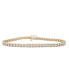 ფოტო #1 პროდუქტის Diamond Miracle Plate Tennis Bracelet (1 ct. t.w.) in 10k Gold or White Gold