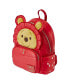 ფოტო #3 პროდუქტის Men's and Women's Winnie the Pooh Rainy Day Puffer Jacket Cosplay Mini Backpack