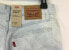 Levi's Women's Short High Rise Slim, Light Wash, Size 28 New 728780013