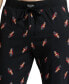 Men's 2-Pc. Polo Bear Pajamas Set ANDOVER HEATHER/RED TOGGLE HOLIDAY BEAR, M - фото #7