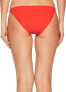 Фото #2 товара Tory Burch Women's 182376 Solid Low Rise Hipster Bikini Bottom Swimwear Size L