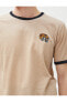 Фото #64 товара Футболка Koton Embroidered Slim Fit Short Sleeve