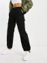 Фото #1 товара New Look parachute pants in black