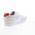 Фото #22 товара Reebok Classic Harman Run Mens White Leather Lifestyle Sneakers Shoes