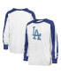 ფოტო #1 პროდუქტის Women's White Los Angeles Dodgers Premier Caribou Long Sleeve T-Shirt