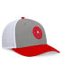 ფოტო #4 პროდუქტის Men's Gray/Red Maryland Terrapins Rob Trucker Adjustable Hat