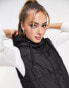 Фото #3 товара New Look longline padded gilet in black