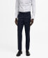 ფოტო #1 პროდუქტის Men's Stretch Fabric Suit Pants