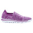 Фото #1 товара Propet Travelactiv Stretch Walking Womens Purple Sneakers Athletic Shoes WAT024