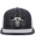 Фото #4 товара Men's Black, Gray Chicago Bulls Day One Snapback Hat