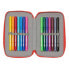 SAFTA Double Filling 28 Units Atletico De Madrid Pencil Case
