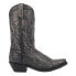 Фото #1 товара Laredo Garrett Distressed Snip Toe Cowboy Mens Black Dress Boots 68407