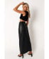 Фото #2 товара Women's Jade Leather Column Skirt