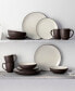 Colorwave Coupe 16-Pc. Dinnerware Set, Service for 4