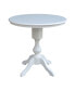 Фото #1 товара 30" Round Top Pedestal Table- 34.9"H