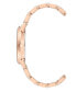 ფოტო #2 პროდუქტის Rose Gold-Tone and Pearlescent White Bracelet Watch 37mm