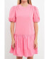 Фото #1 товара Платье English Factory Mini Dress Mixed Media для женщин