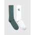 Фото #1 товара CALVIN KLEIN 701229456 crew socks 2 units