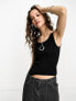 Фото #1 товара Only vest top in black