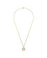ფოტო #7 პროდუქტის White, Rhodium Plated or Rose-Gold Tone or Gold-Tone Meteora Layered Pendant Necklace