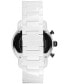 ფოტო #4 პროდუქტის Men's Chronograph Blacktop Ceramic Bracelet Watch 47mm