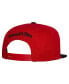 ფოტო #3 პროდუქტის Men's Red, Black UNLV Rebels 2-Tone 2.0 Snapback Hat