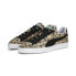 Фото #10 товара Puma Suede Animal 39110801 Mens Black Suede Lifestyle Sneakers Shoes