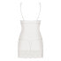 853-CHE-2 Chemise AND Thong White