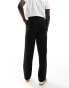 Фото #5 товара ASOS DESIGN smart co-ord wide cargo trouser in black