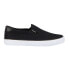 Lugz Clipper WCLIPRC-060 Womens Black Canvas Slip On Lifestyle Sneakers Shoes